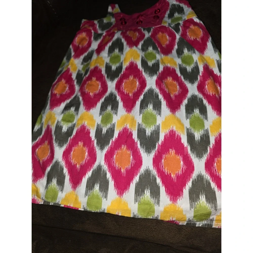 Gymboree batik summer‎ jeweled dress size 2t